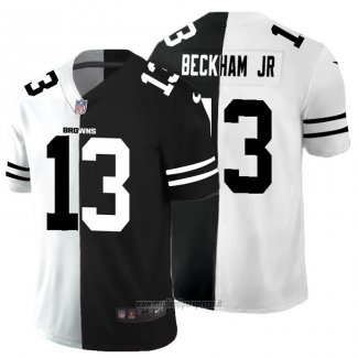 Maglia NFL Limited Cleveland Browns Beckham JR White Black Split
