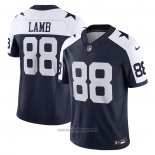 Maglia NFL Limited Dallas Cowboys Ceedee Lamb Vapor F.u.s.e. Blu Bianco