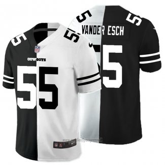Maglia NFL Limited Dallas Cowboys Wander Esch Black White Split
