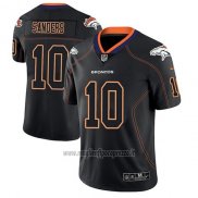 Maglia NFL Limited Denver Broncos Emmanuel Sanders Nero Color Rush 2018 Lights Out
