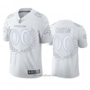 Maglia NFL Limited Denver Broncos Personalizzate MVP Bianco
