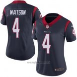Maglia NFL Limited Donna Houston Texans 4 Deshaun Watson Blu