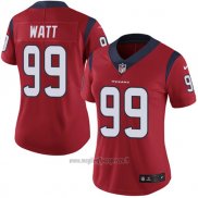 Maglia NFL Limited Donna Houston Texans 99 Watt Rosso