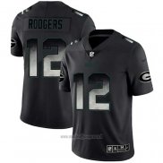 Maglia NFL Limited Green Bay Packers Rodgers Smoke Fashion Nero
