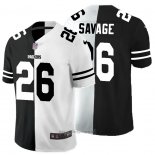 Maglia NFL Limited Green Bay Packers Savage Black White Split