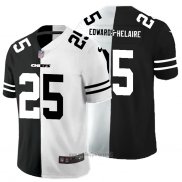 Maglia NFL Limited Kansas City Chiefs Edwards-Helaire Black White Split