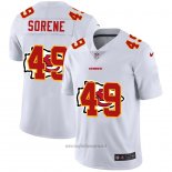 Maglia NFL Limited Kansas City Chiefs Sorene Logo Dual Overlap Bianco