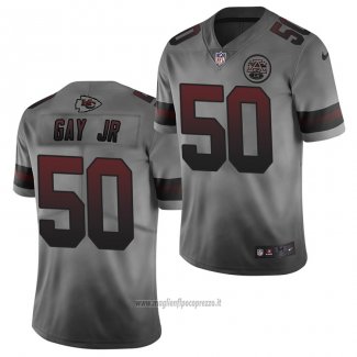 Maglia NFL Limited Kansas City Chiefs Willie Gay JR. Citta Edition Grigio