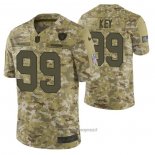 Maglia NFL Limited Las Vegas Raiders 99 Arden Key 2018 Salute To Service Camuffamento