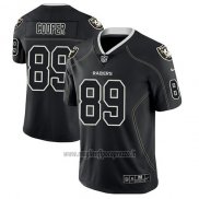 Maglia NFL Limited Las Vegas Raiders Amari Cooper Nero Color Rush 2018 Lights Out
