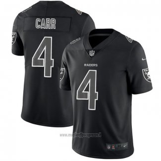 Maglia NFL Limited Las Vegas Raiders Carr Black Impact