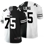 Maglia NFL Limited Las Vegas Raiders Long White Black Split