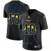Maglia NFL Limited Los Angeles Chargers Herbert Logo Dual Overlap Nero