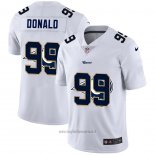 Maglia NFL Limited Los Angeles Rams Donald Logo Dual Overlap Bianco