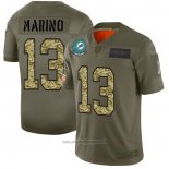 Maglia NFL Limited Miami Dolphins Marino 2019 Salute To Service Verde