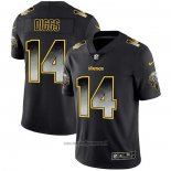 Maglia NFL Limited Minnesota Vikings Diggs Smoke Fashion Nero