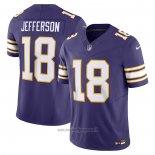 Maglia NFL Limited Minnesota Vikings Justin Jefferson Vapor F.U.S.E. Bianco