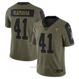 Maglia NFL Limited New Orleans Saints Alvin Kamara 2021 Salute To Service Verde