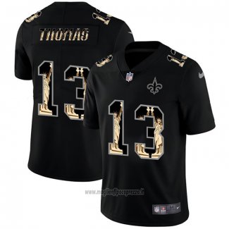 Maglia NFL Limited New Orleans Saints Thomas Statue Of Liberty Fashion Nero