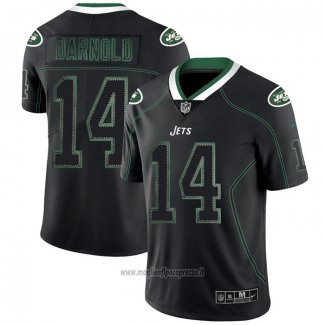 Maglia NFL Limited New York Jets Darnold Lights Out Nero