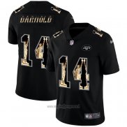 Maglia NFL Limited New York Jets Darnold Statue Of Liberty Fashion Nero