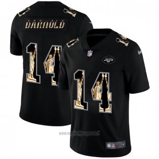 Maglia NFL Limited New York Jets Darnold Statue Of Liberty Fashion Nero