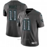 Maglia NFL Limited New York Jets Wentz Static Fashion Grigio