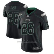 Maglia NFL Limited Philadelphia Eagles Jay Ajayi Nero Color Rush 2018 Lights Out