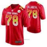 Maglia NFL Limited Pittsburgh Steelers Alejandro Villanueva 2019 Pro Bowl Rosso