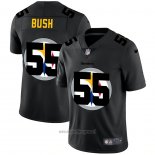 Maglia NFL Limited Pittsburgh Steelers Bush Logo Dual Overlap Nero