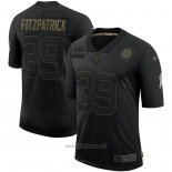 Maglia NFL Limited Pittsburgh Steelers Fitzpatrick 2020 Salute To Service Nero