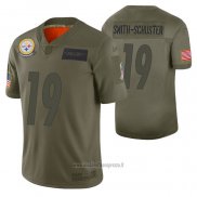 Maglia NFL Limited Pittsburgh Steelers Juju Smith Schuster 2019 Salute To Service Verde1