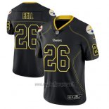 Maglia NFL Limited Pittsburgh Steelers Le'veon Bell Nero Color Rush 2018 Lights Out