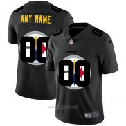 Maglia NFL Limited Pittsburgh Steelers Personalizzate Logo Dual Overlap Nero