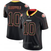 Maglia NFL Limited San Francisco 49ers Garoppolo Lights Out Nero