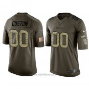 Maglia NFL Limited Seattle Seahawks Personalizzate Salute To Service Verde2