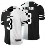 Maglia NFL Limited Tampa Bay Buccaneers Winston Black White Split