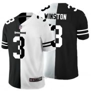 Maglia NFL Limited Tampa Bay Buccaneers Winston Black White Split