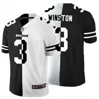Maglia NFL Limited Tampa Bay Buccaneers Winston Black White Split