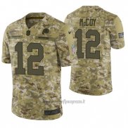 Maglia NFL Limited Washington Commanders Colt Mccoy 2018 Salute To Service Camuffamento