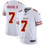 Maglia NFL Limited Washington Commanders Haskins Jr Team Logo Fashion Bianco
