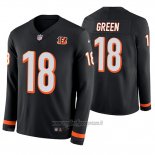 Maglia NFL Therma Manica Lunga Cincinnati Bengals Aj Green Nero