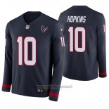 Maglia NFL Therma Manica Lunga Houston Texans Deandre Hopkins Blu