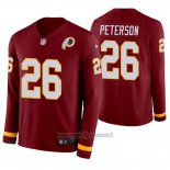 Maglia NFL Therma Manica Lunga Washington Commanders Adrian Peterson Rosso
