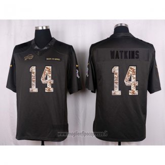 Maglia NFL Anthracite Buffalo Bills Watkins 2016 Salute To Service