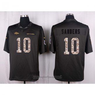 Maglia NFL Anthracite Denver Broncos Sanders 2016 Salute To Service