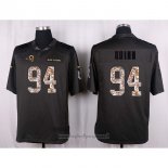 Maglia NFL Anthracite Los Angeles Rams Quinn 2016 Salute To Service