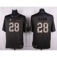 Maglia NFL Anthracite Miami Dolphins Mccain 2016 Salute To Service