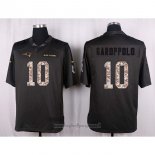 Maglia NFL Anthracite New England Patriots Garoppolo 2016 Salute To Service