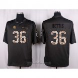 Maglia NFL Anthracite Pittsburgh Steelers Bettis 2016 Salute To Service